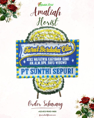 Papan Bunga Duka di Martoba