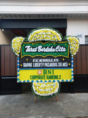 Papan Bunga Duka di Martoba