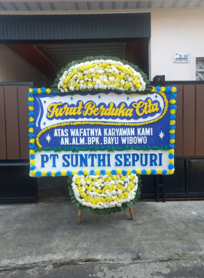 Papan Bunga Duka di Martoba