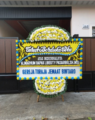 Papan Bunga Duka di Martoba