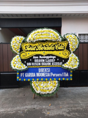 Papan Bunga Duka di Martoba