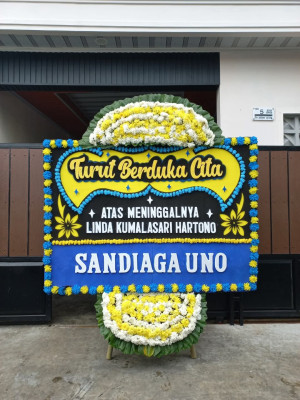Papan Bunga Duka di Martoba
